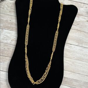 Monet Gold Chain Necklace